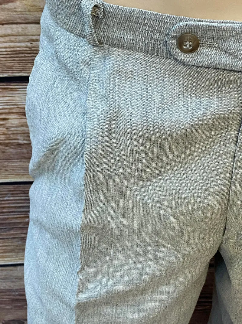 Vintage Hose Herren 20er Stil elegant Bundfaltenhose Gr. 24