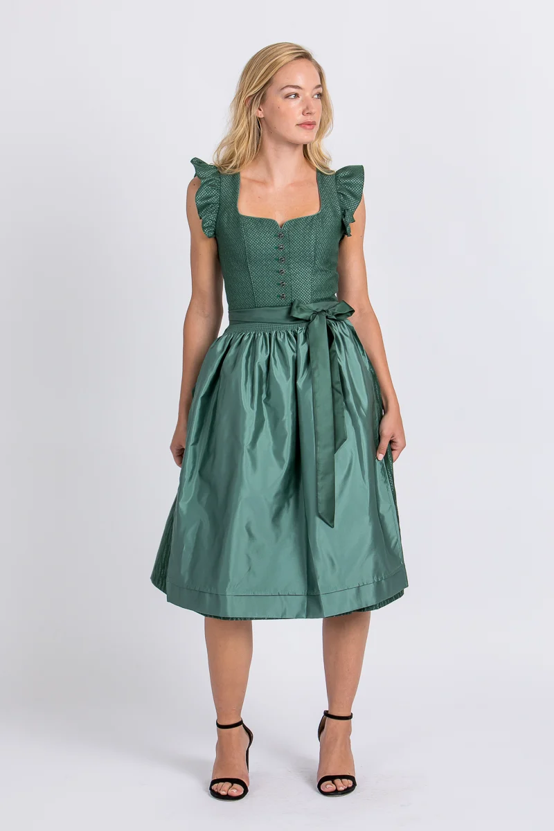 Wenger Dirndl Carolina flaschengrün