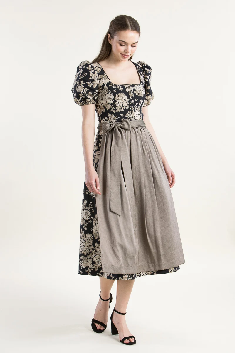 Almliebe Dirndl Rosmarie blau