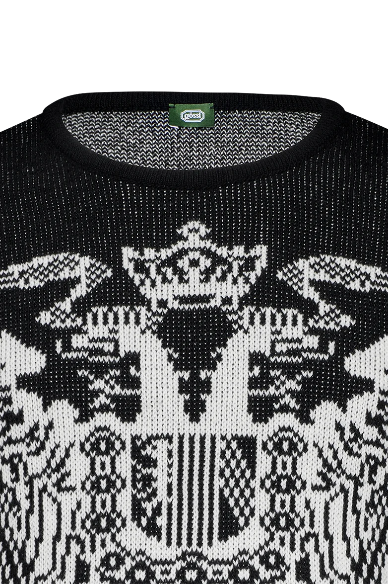 Strickpullover mit Doppeladler