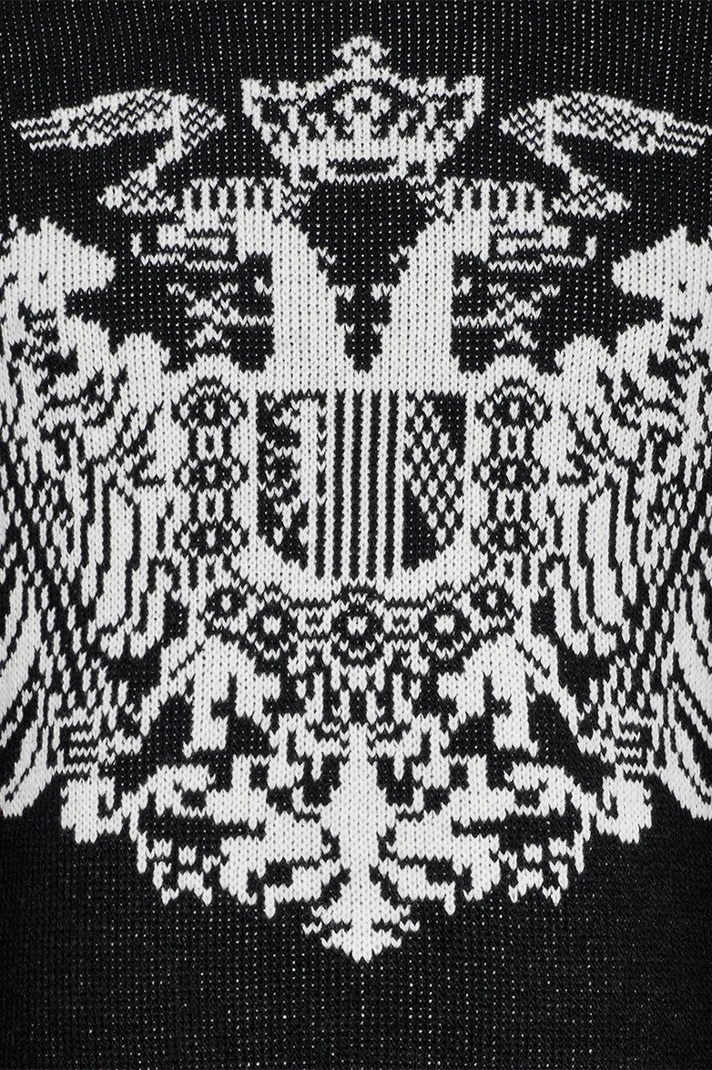 Strickpullover mit Doppeladler