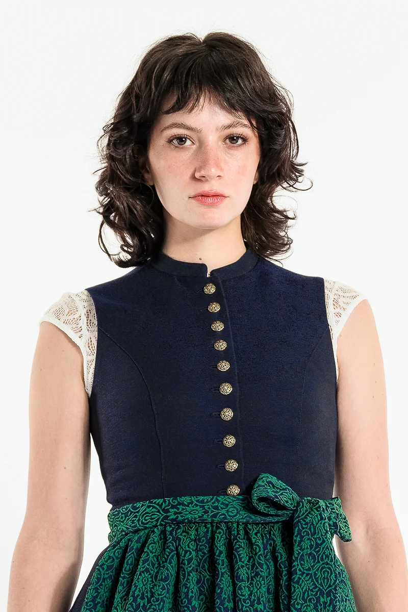 Hammerschmid Spitzen Dirndlbluse Alina ohne Arm