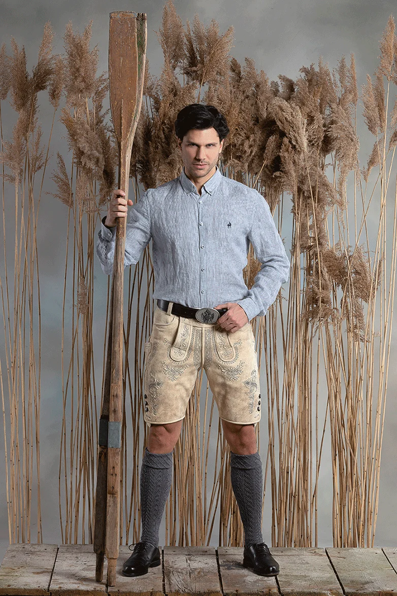 7-Nahtige Lederhose
