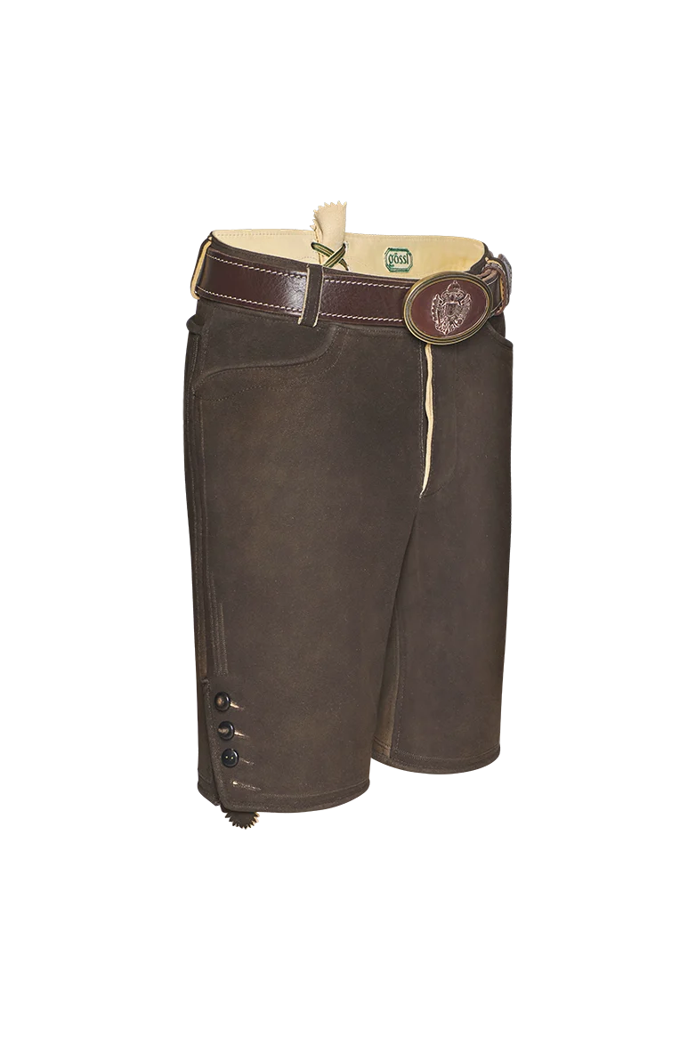 Lederhose mit Klassischem Verschluss