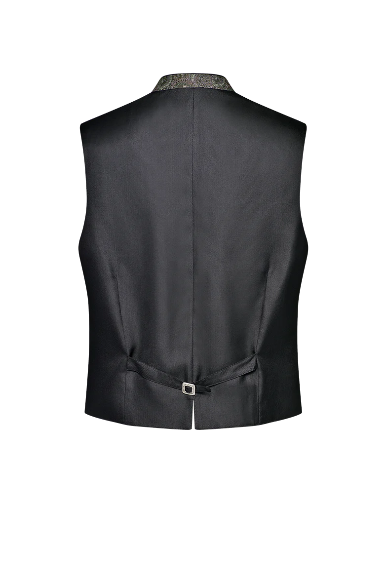 Gilet in gedeckten Ausseer Farben
