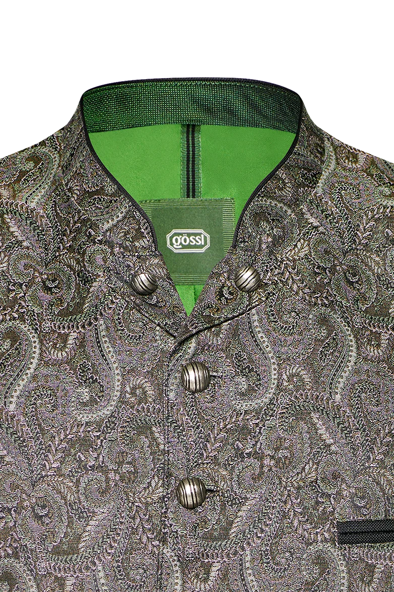 Gilet in gedeckten Ausseer Farben