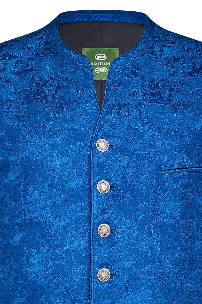 Gilet in magischem Blau