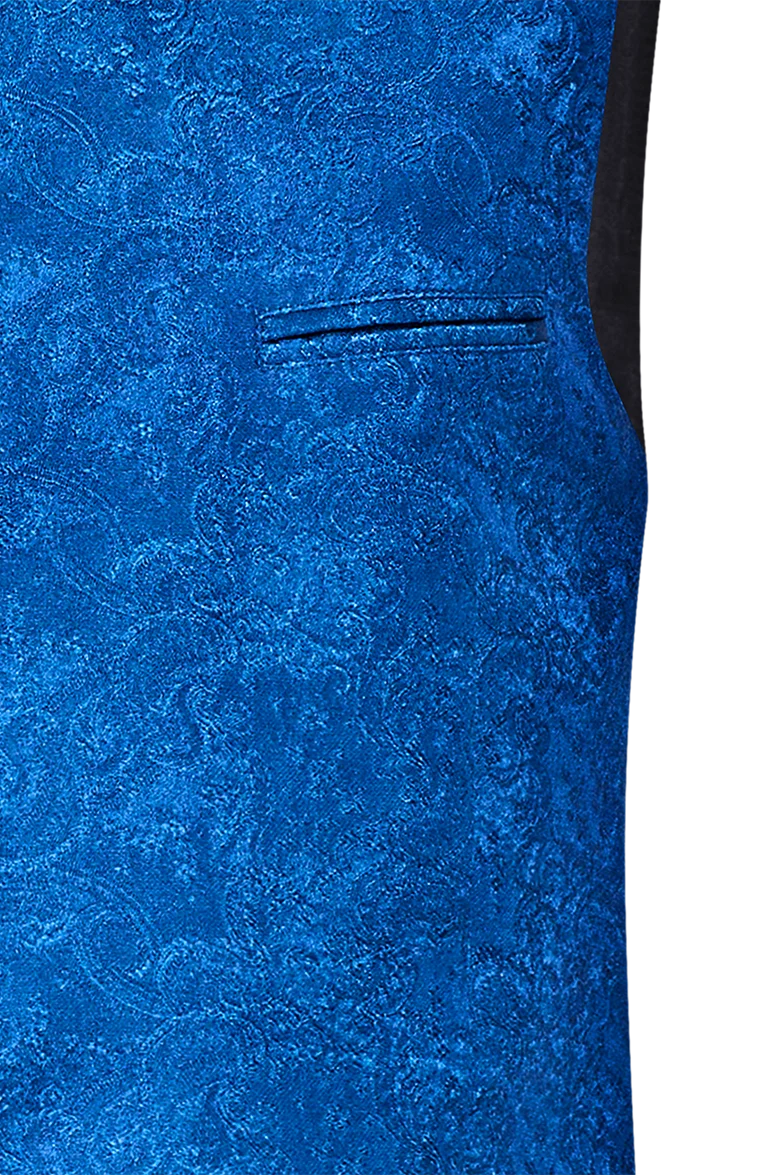 Gilet in magischem Blau