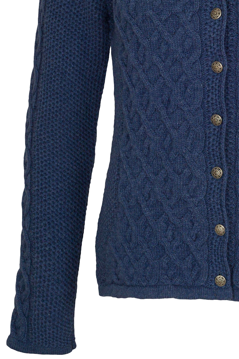 Damen Trachtenjacke Zopfstrick