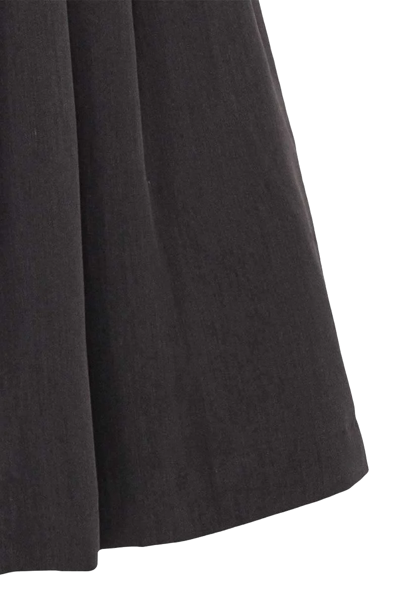 Dirndl Midi ohne Schürze - anthrazit