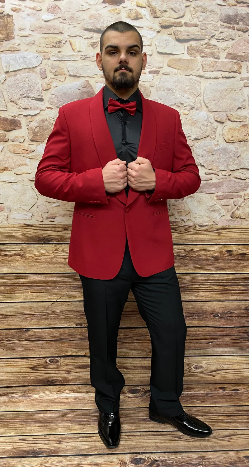 Dinner - Jacket - rot - Gr.56