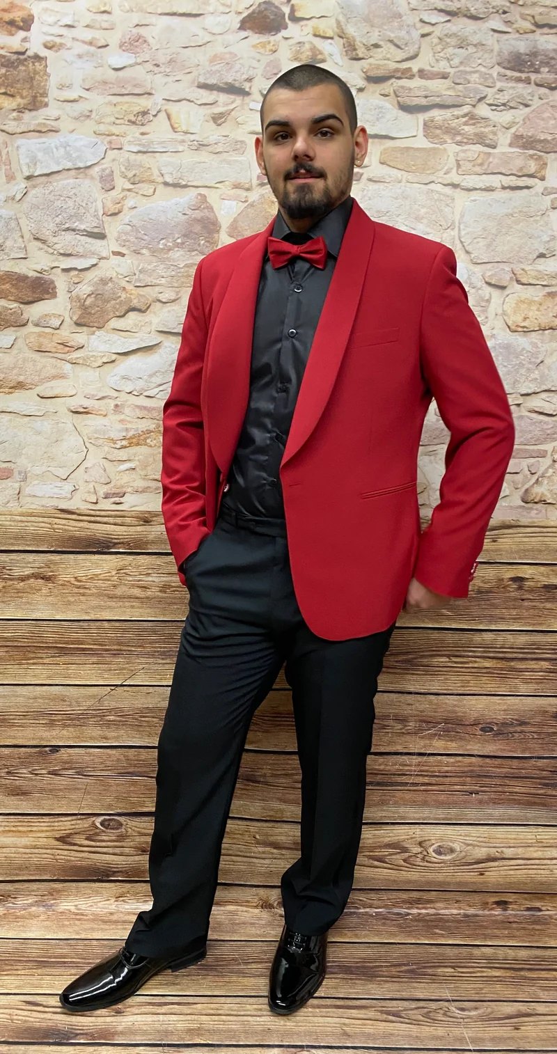 Dinner - Jacket - rot - Gr.54