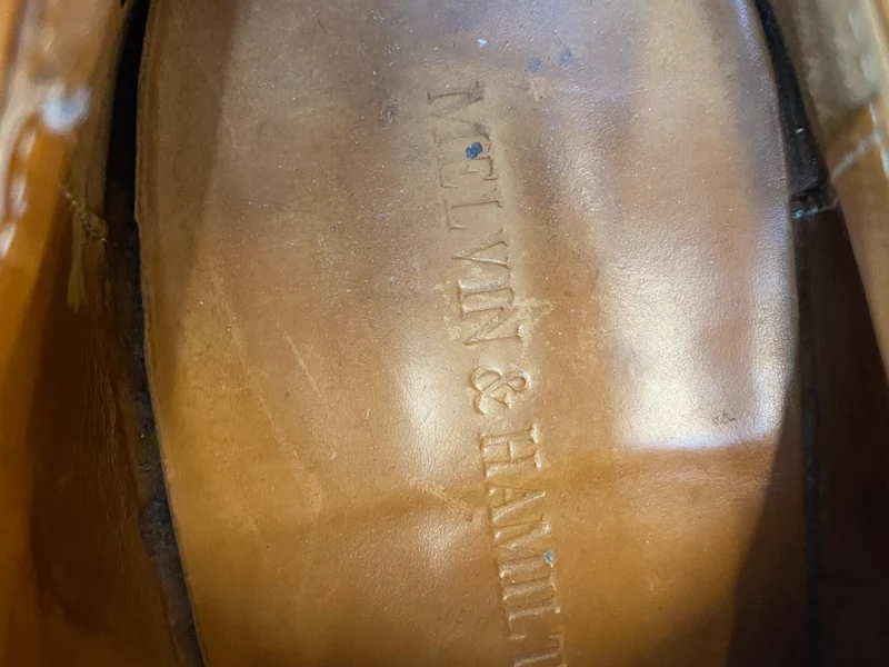 Vintage Derbyschuhe von Melvin & Hamilton mehrfarbig Gr.42