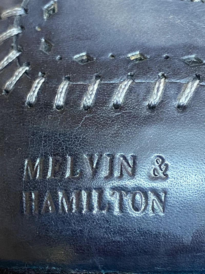 Melvin & Hamilton Vintage Schuhe Herren Gr.44 dunkelblau
