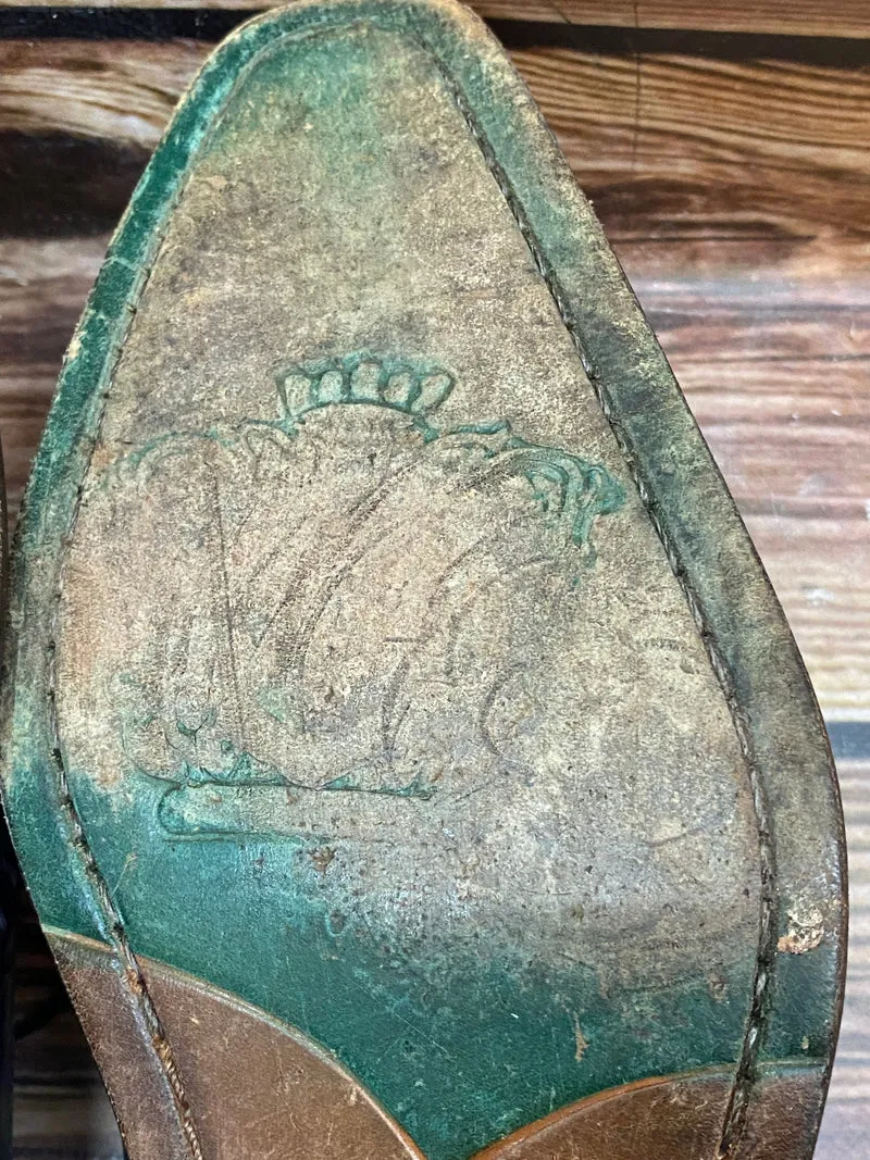 Melvin & Hamilton Vintage Schuhe Herren Gr.44 dunkelblau