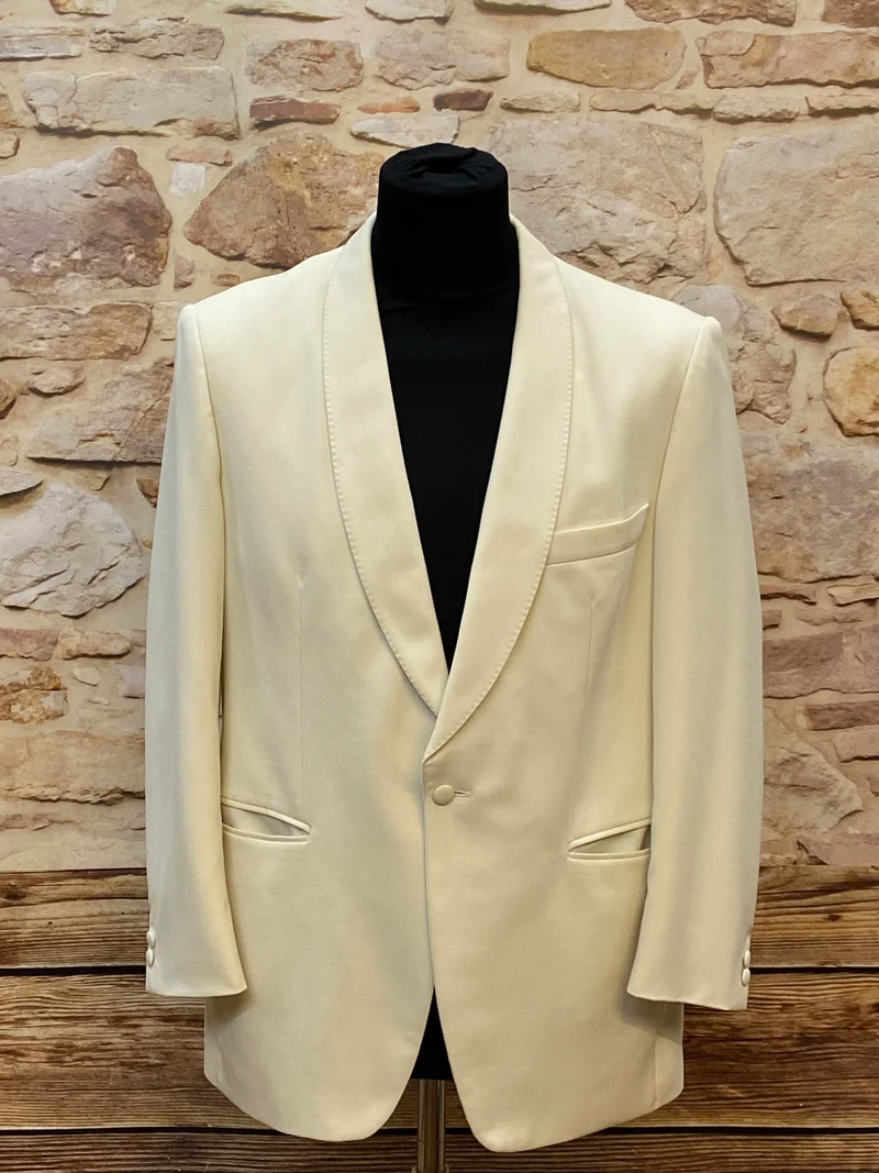 Dinner - Jacket – Creme – Vintage - Gr.48