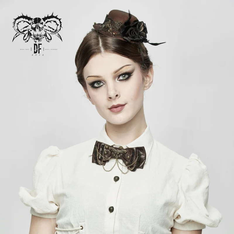 Unisex Vintage Ketten Mehrschichtige Fliege