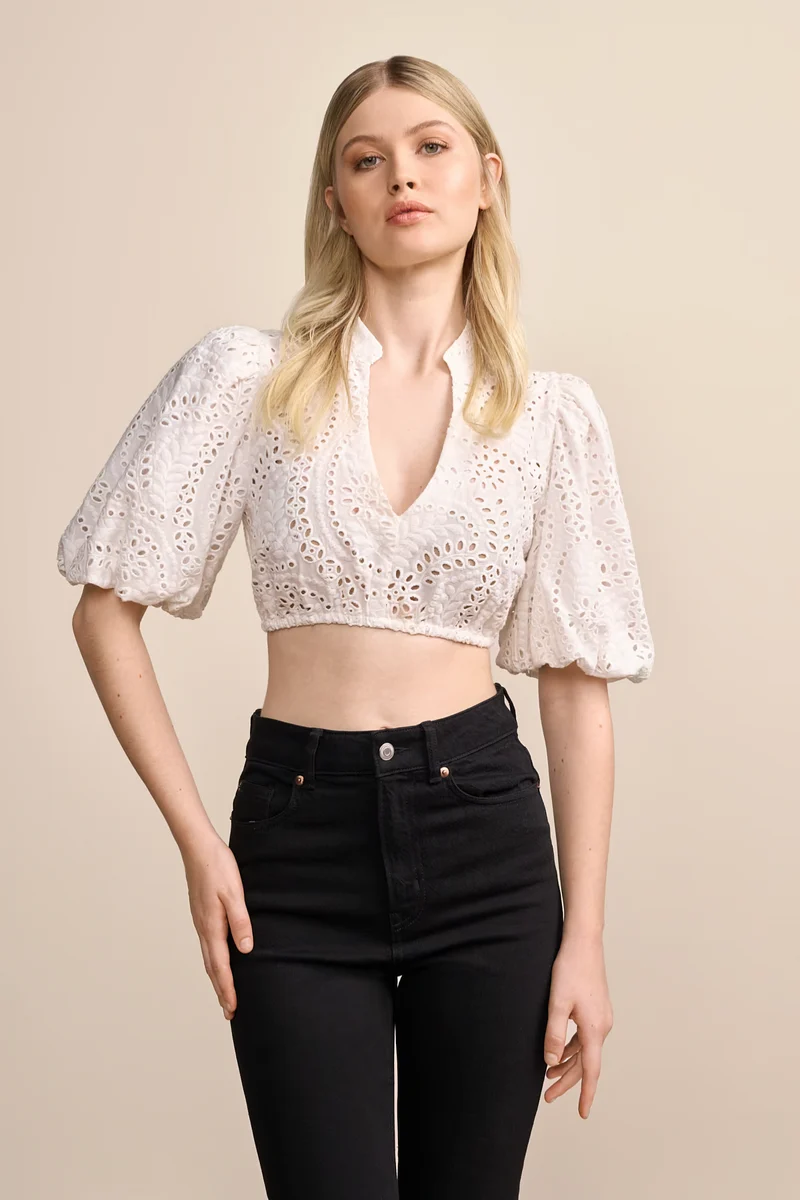 Dirndlbluse ALEYNA % - Krüger Collection - 212168-000-0002 - Trachtenbluse