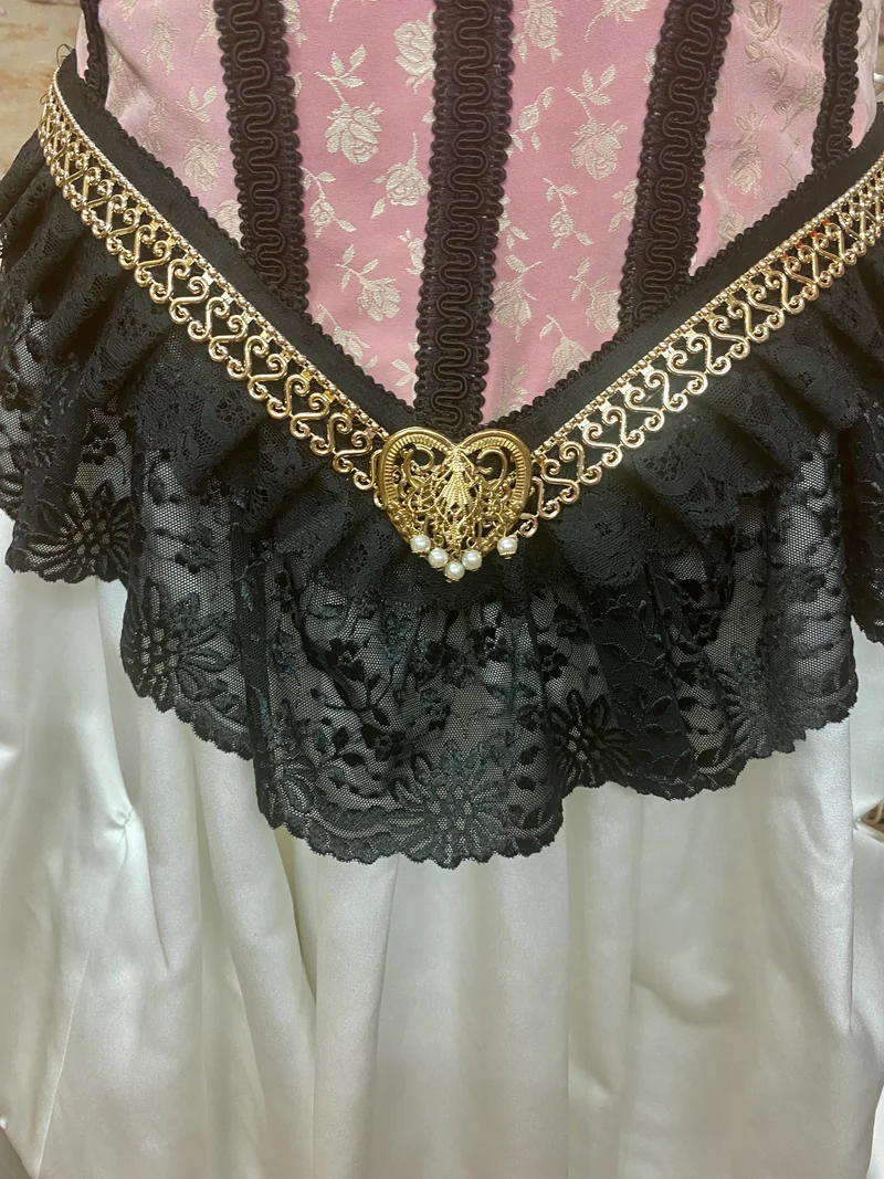 Extravagantes Steampunk Brautkleid Gr. 38 – 4-teiliges Unikat
