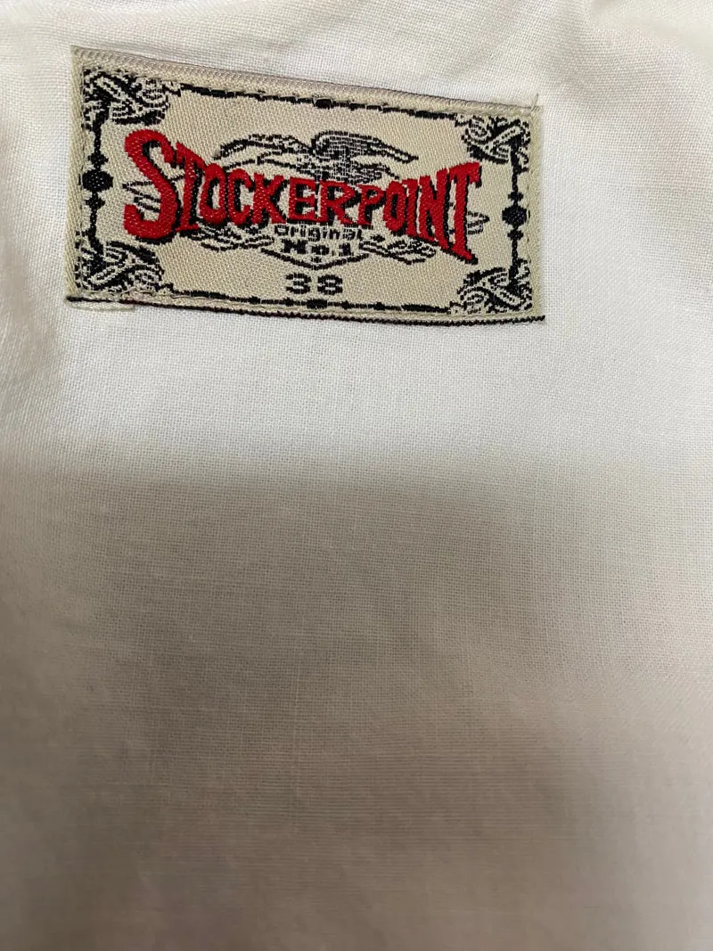 Optimale Überschrift Vintage Trachtenkleid Stockerpoint Leinen natur Gr. 38