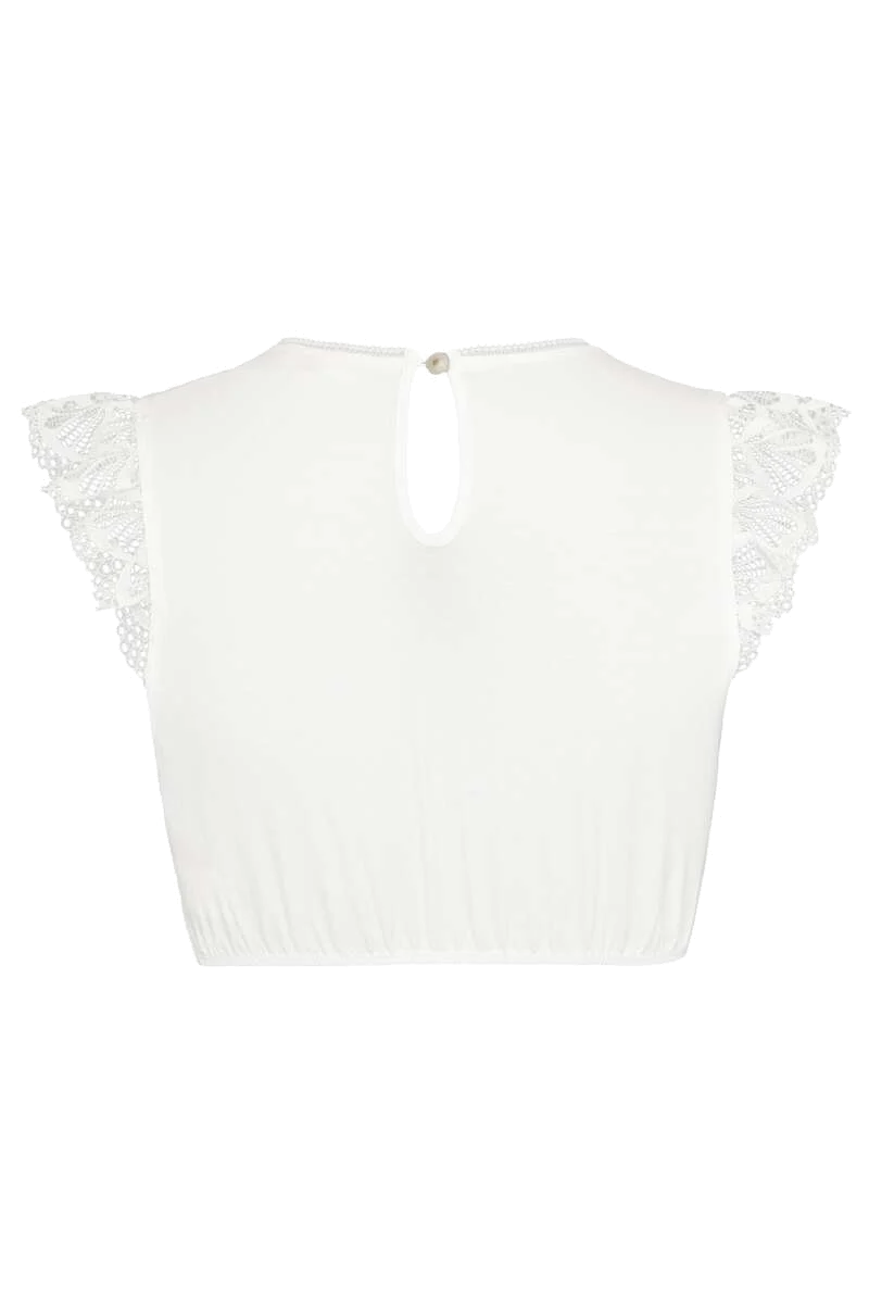 Dirndlbluse mit Flügelarm