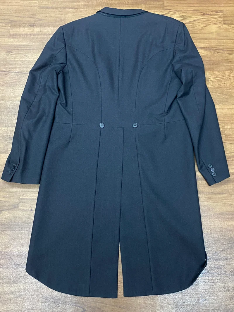 Vintage Cutaway Jacke antrazit Gr.102