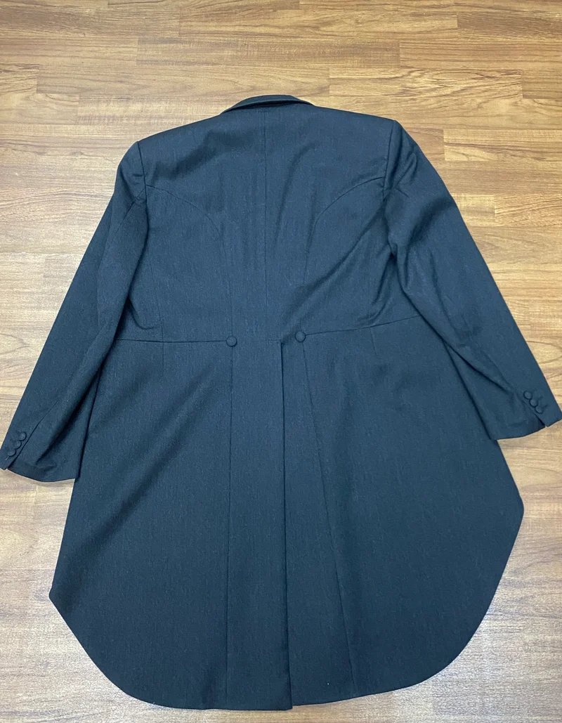 Vintage Cut Jacke antrazit Gr.98