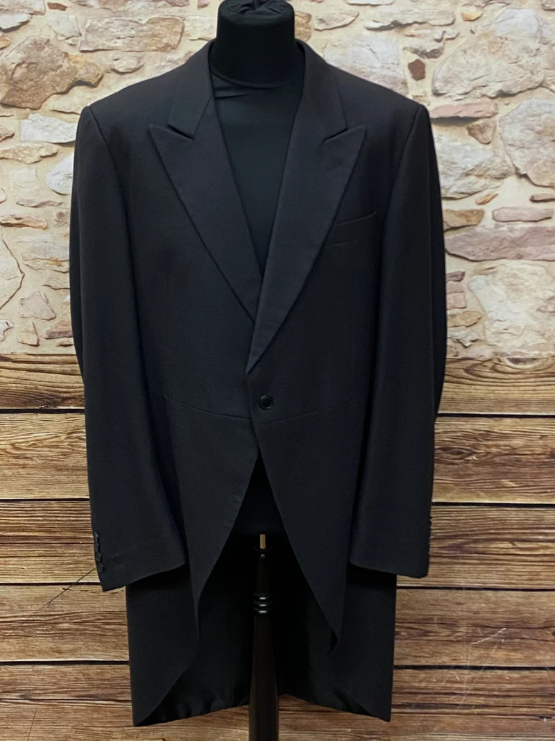 Cut Jacke dunkelgrau Vintage Gr.110 von der Marke Wilvorst