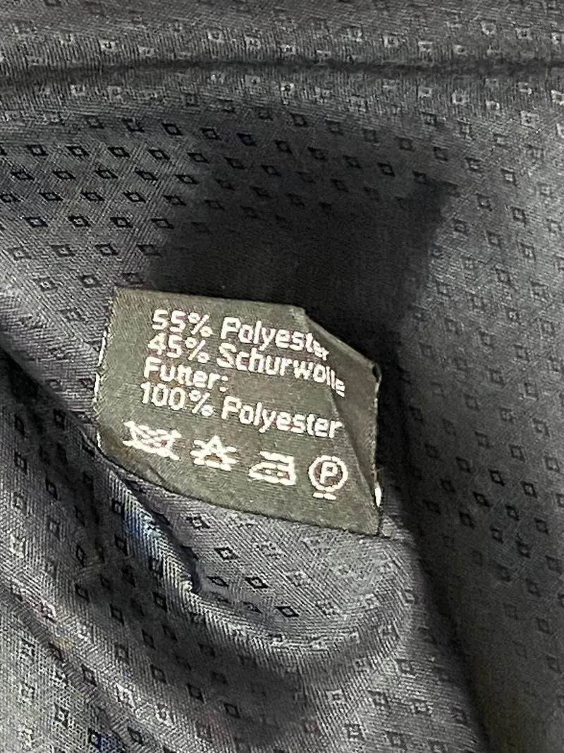 Lange Uniformjacke, Page, Hotel, Uniform Gr.48 dunkelblau
