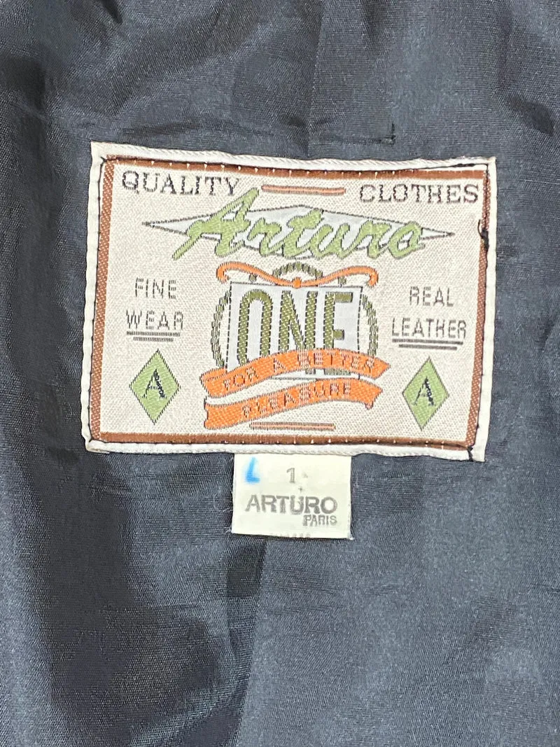 Lederweste - Wildlederweste - Vintage