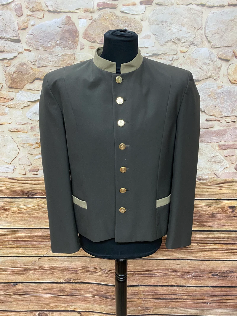 Stehkragenjacke, Page, Uniform Jacke Gr.50