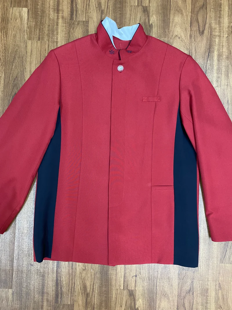 Stehkragenjacke, Page, Uniform, Doorman, Jacke Gr.50