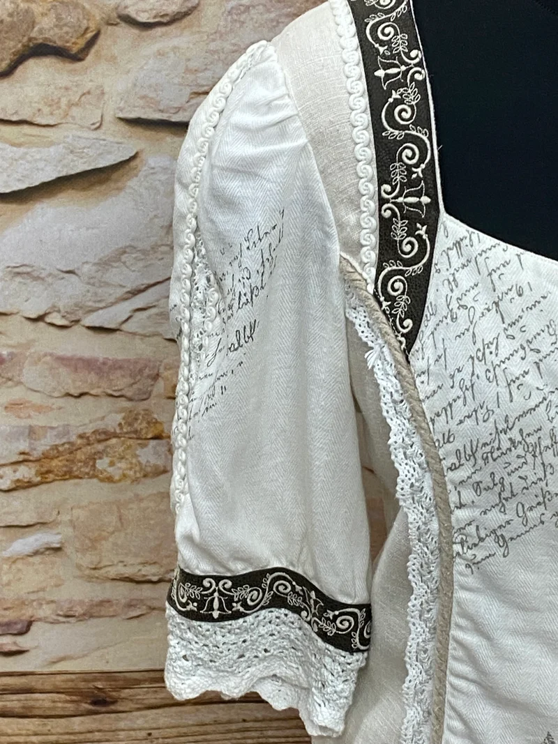 Trachtenmieder – Solo – Beige/Natur – Größe 40
