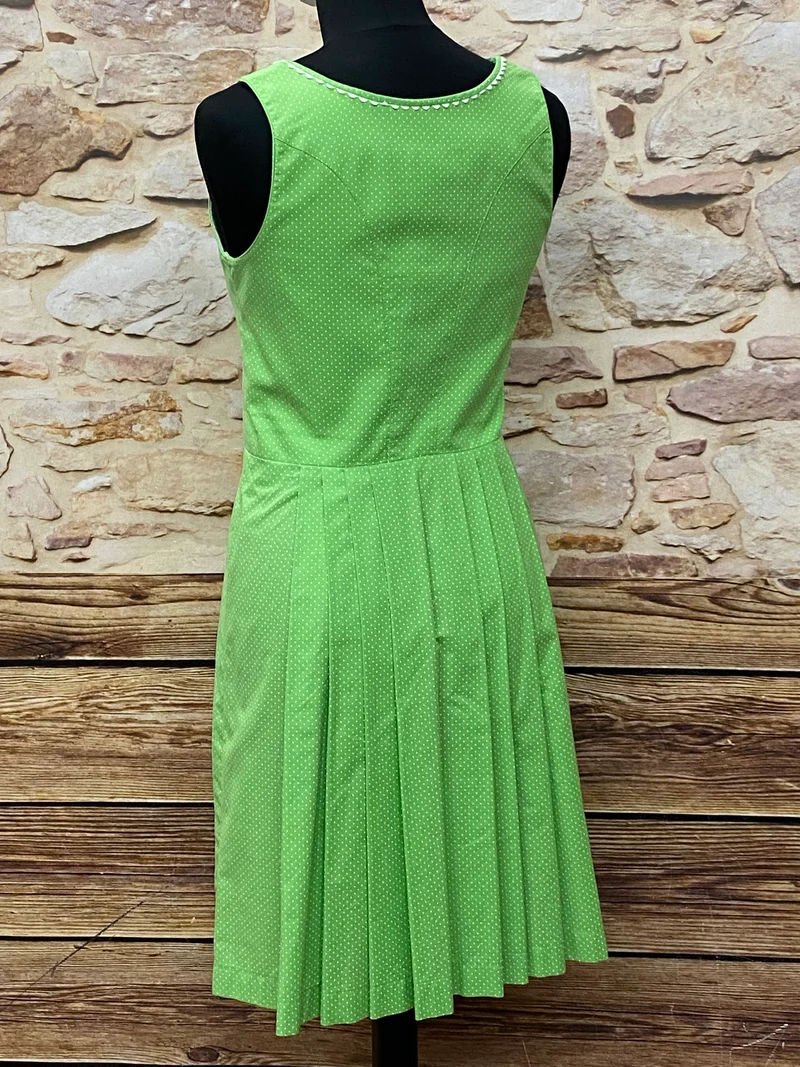 Vintage Dirndl hellgrün - Gr.36